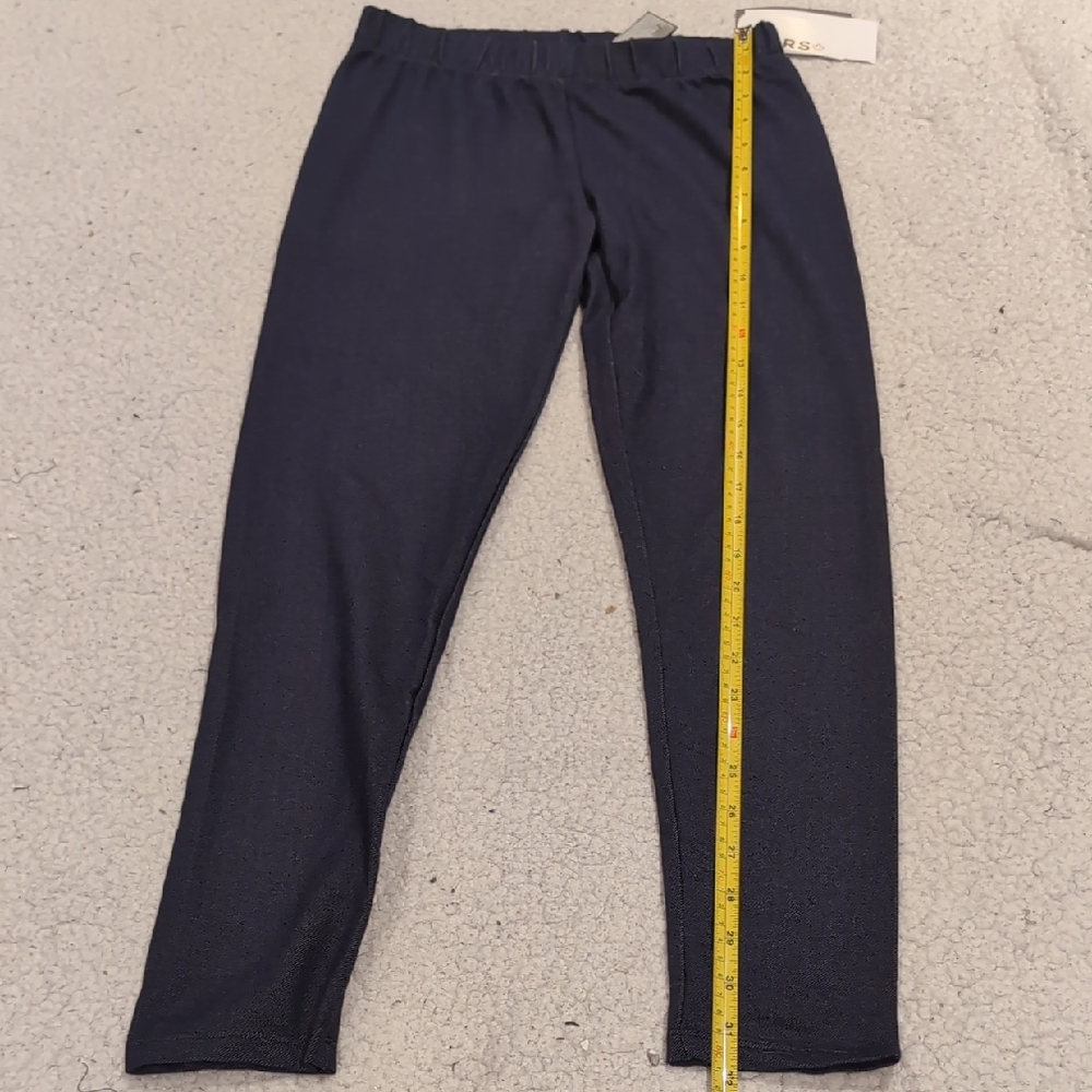 10/12: Vintage Sears Medium Navy Blue Leggings